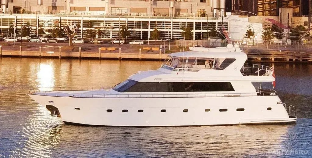 MV Pearl - private boat charter in Melbourne