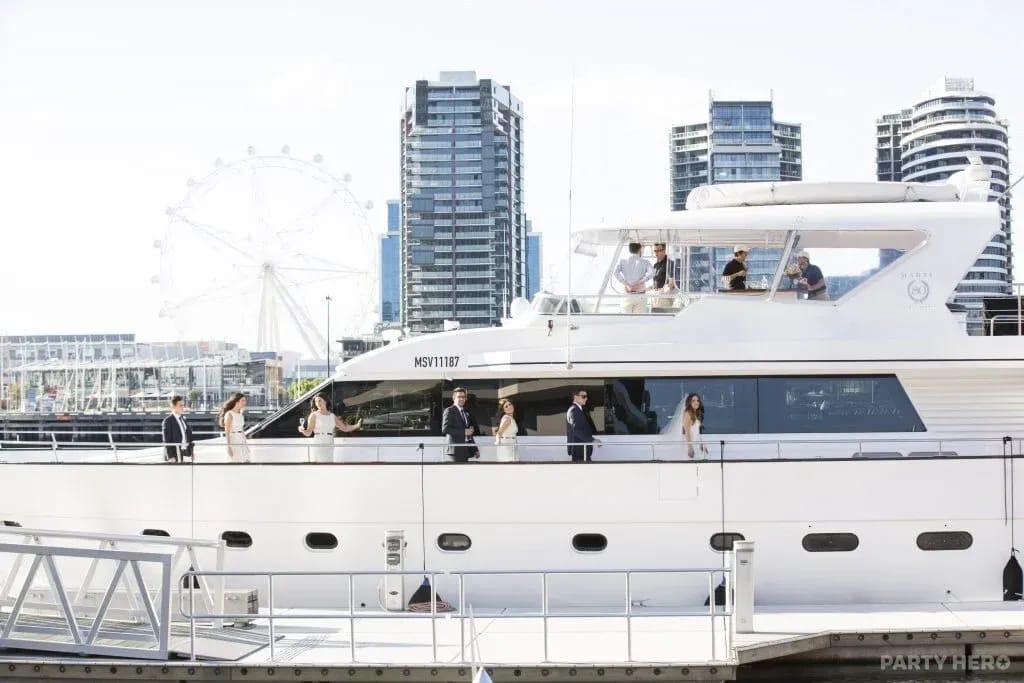 MV Pearl - private boat charter in Melbourne