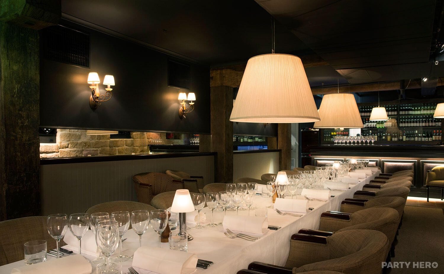Private Dining Room at Kingsleys Australian Steakhouse - party venue hire