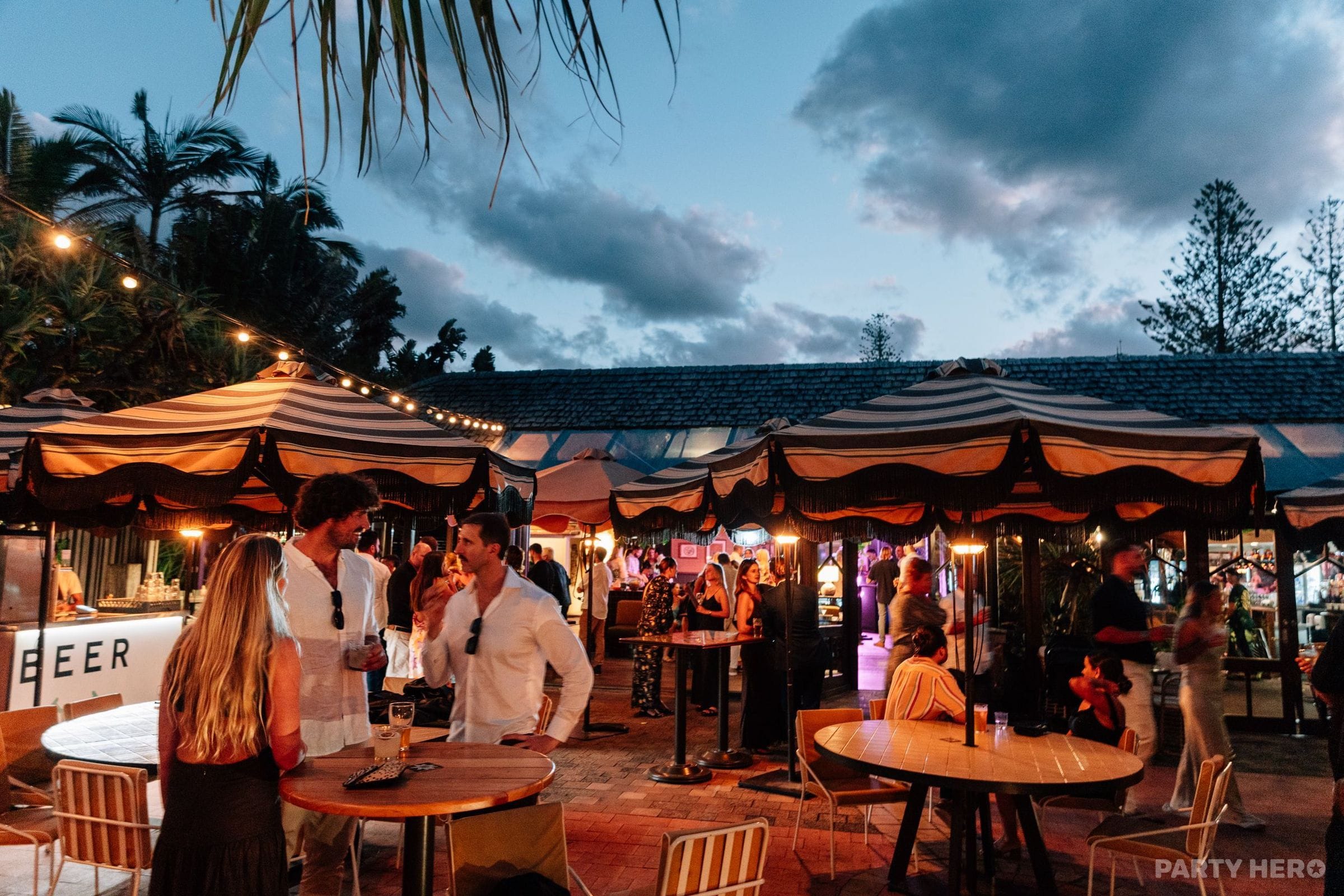 The Shack at Beach Hotel - party venue in Byron Bay