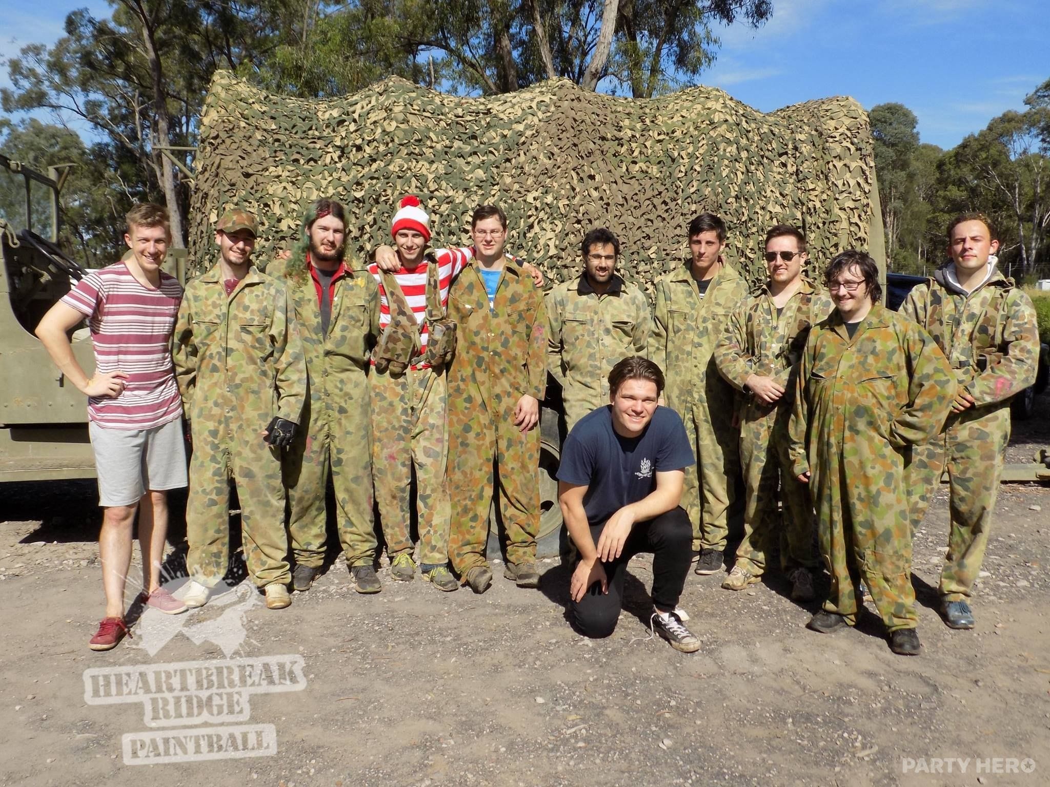 Heartbreak Ridge Paintball paintball in Sydney - group bookings