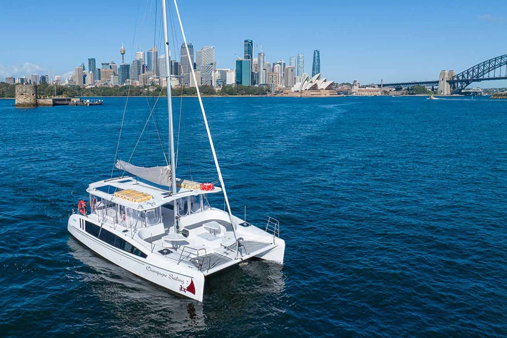Champagne Sailing 2 - Sydney Harbour boat hire