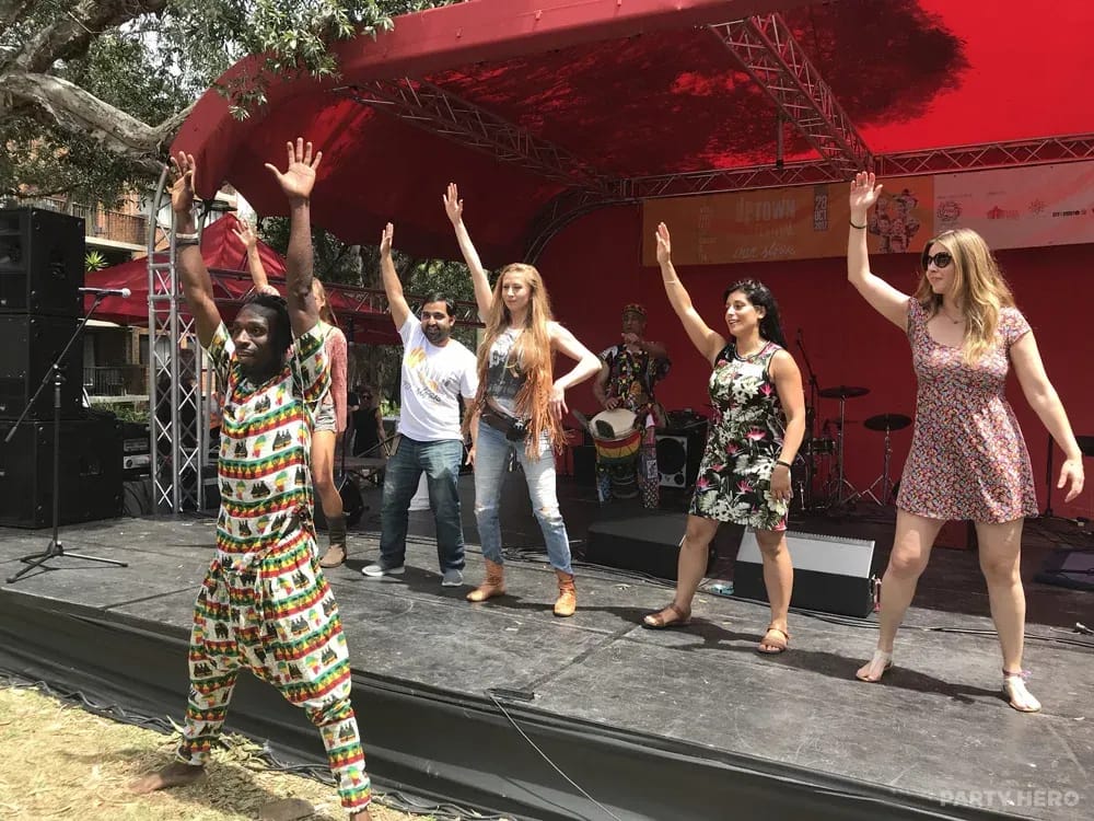 Lucky African Dance - dancers in Sydney
