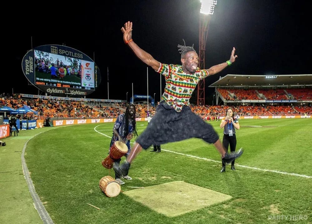 Lucky African Dance - dancers in Sydney