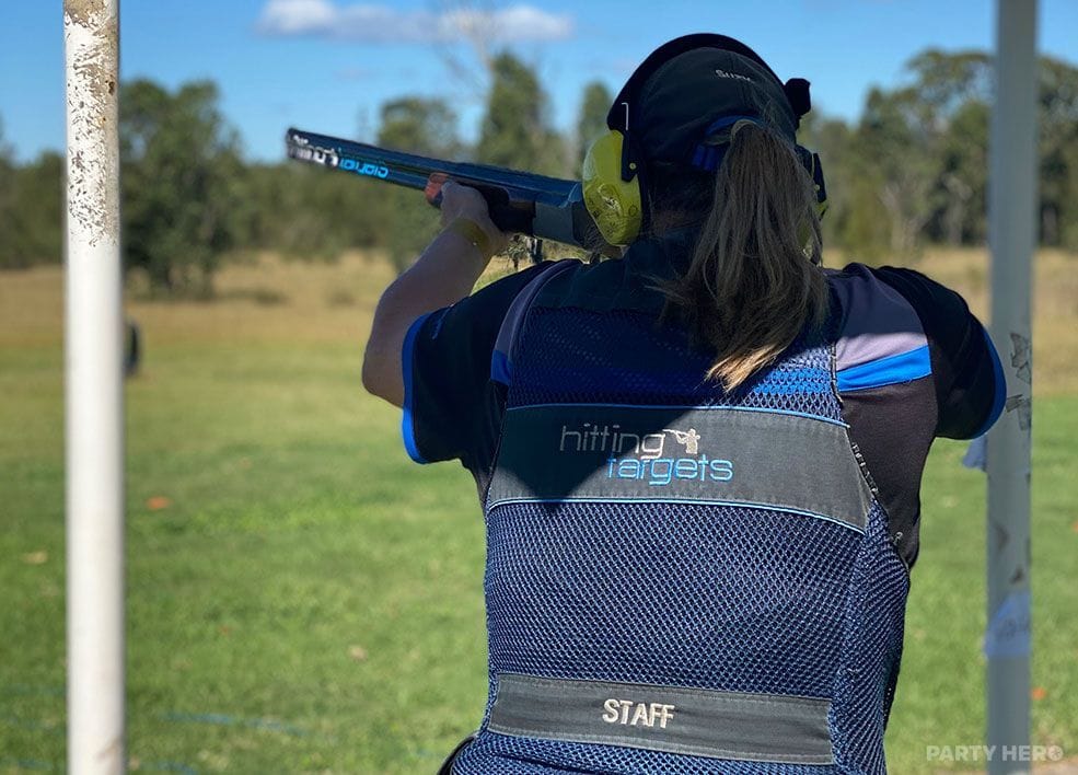 Hitting Targets clay shooting in Sydney - group bookings