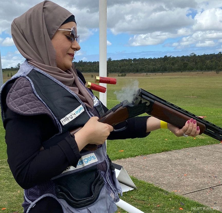 Hitting Targets clay shooting in Sydney - group bookings