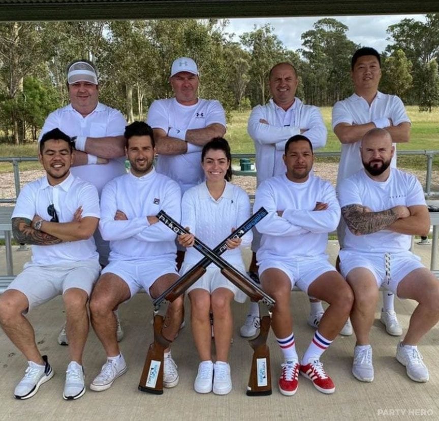 Hitting Targets clay shooting in Sydney - group bookings