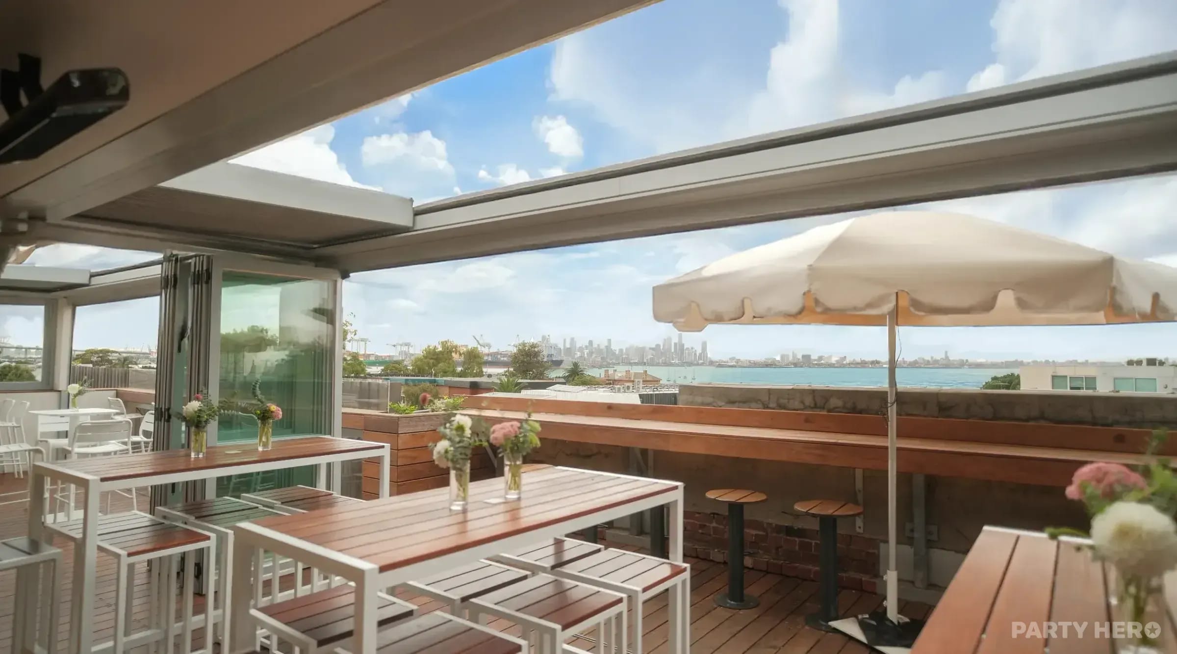 The Rooftop at Hobsons Bay Hotel - party venue in Melbourne