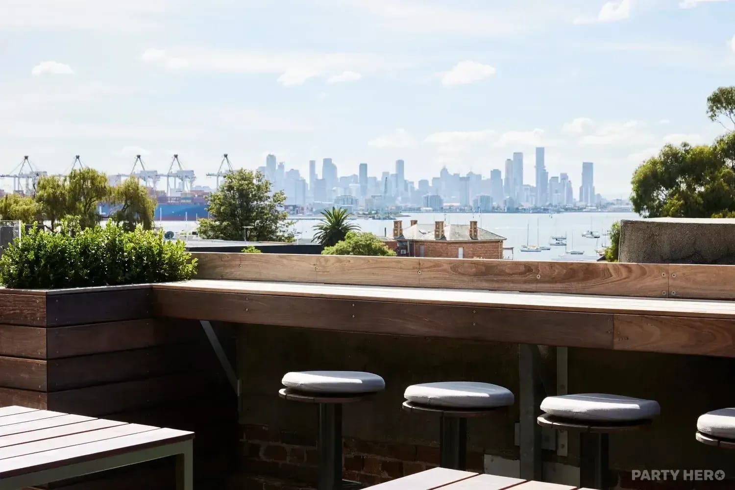 The Rooftop at Hobsons Bay Hotel - party venue in Melbourne