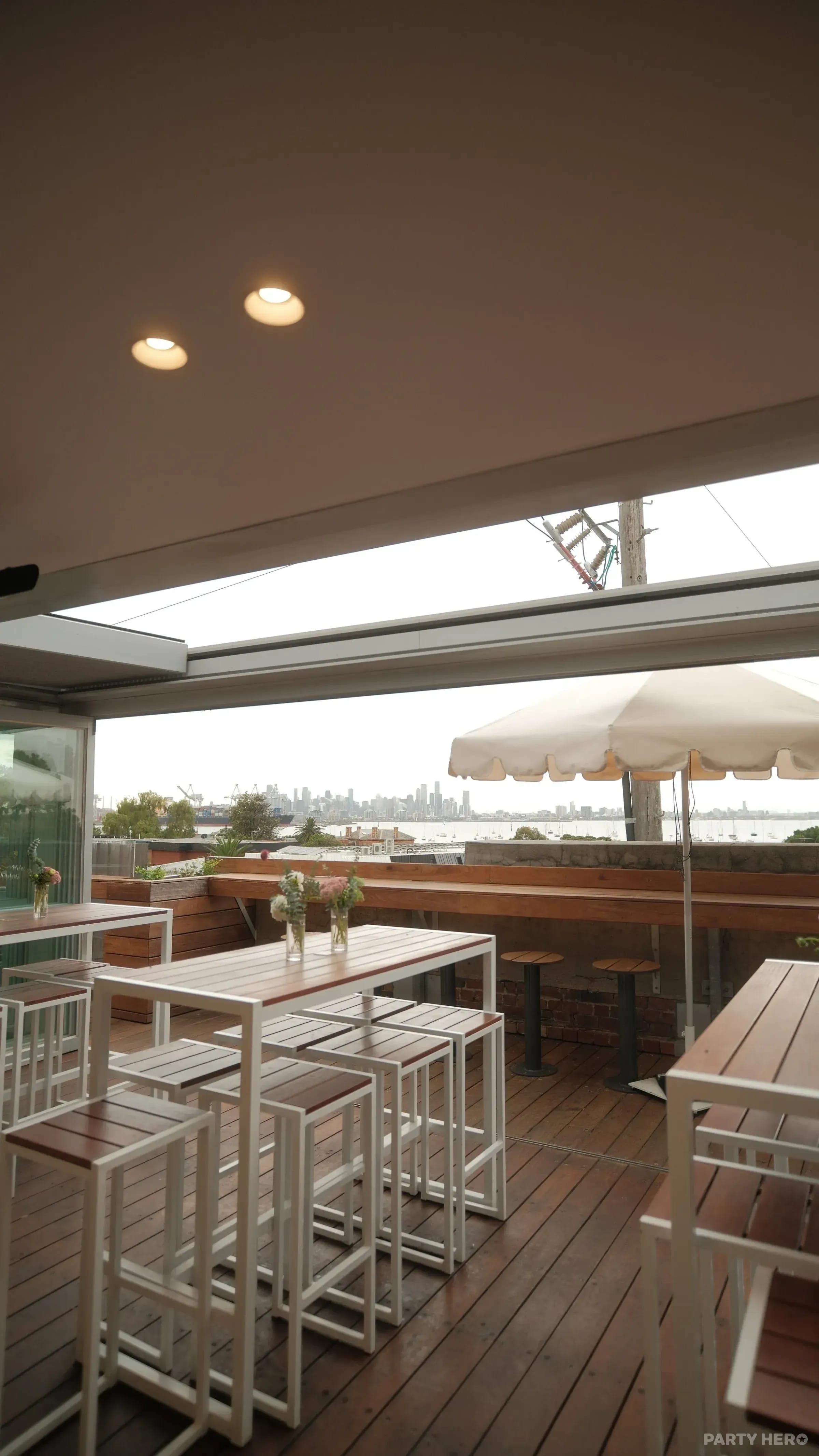 The Rooftop at Hobsons Bay Hotel - party venue in Melbourne