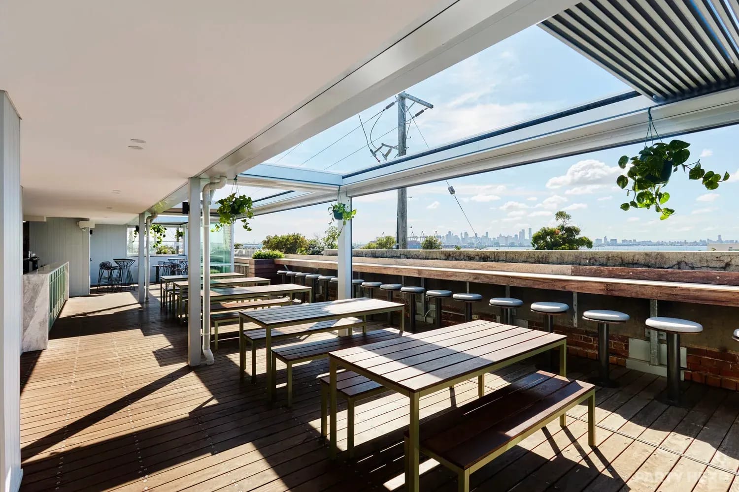 The Rooftop at Hobsons Bay Hotel - party venue in Melbourne