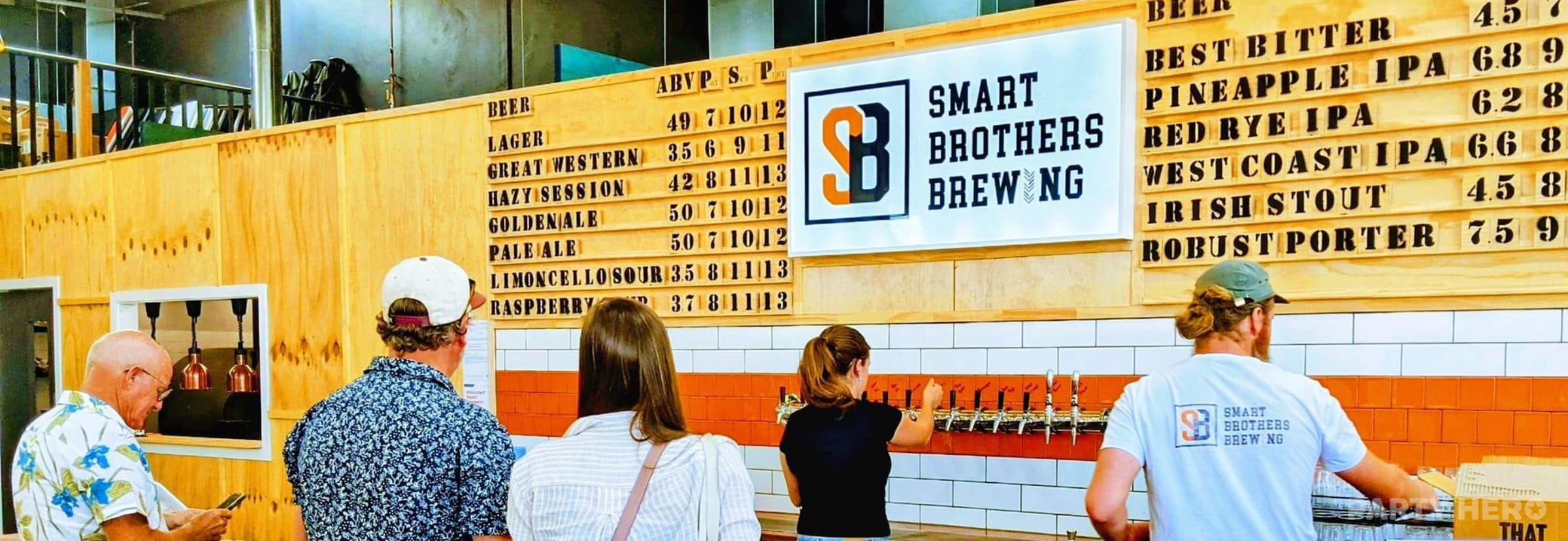 Smart Brothers Brewing - party venue on the Mornington Peninsula