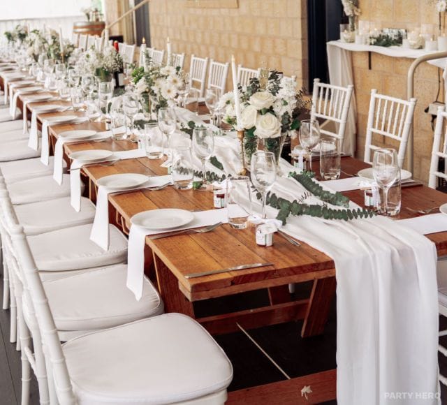 Country Charm Event Hire - event furniture hire on the Mornington Peninsula