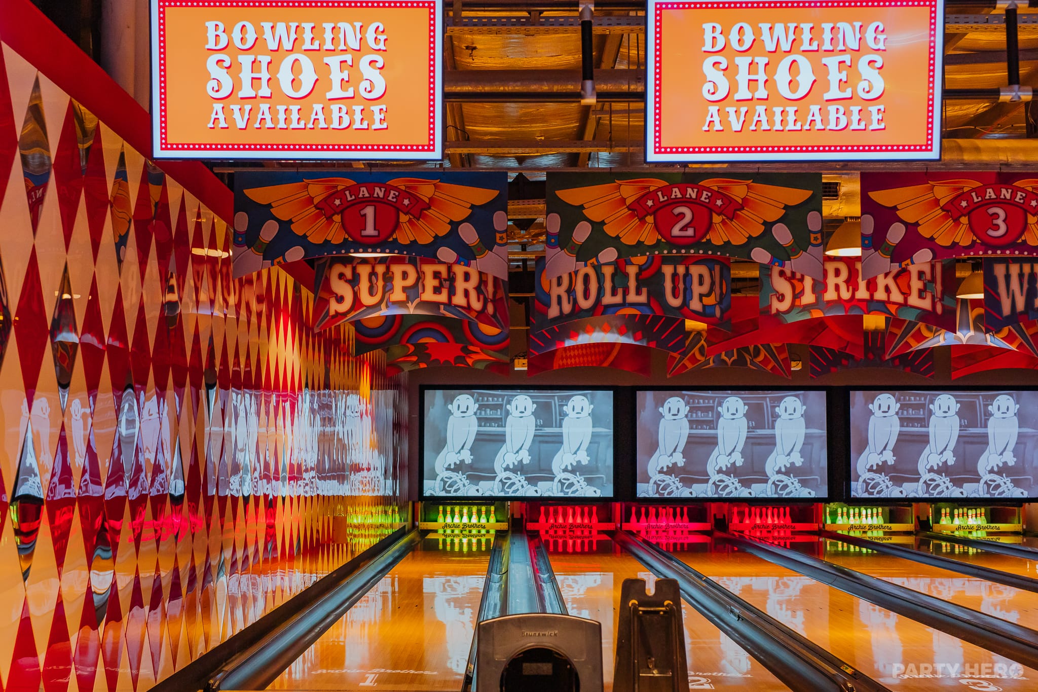 Archie Brothers Chadstone - ten pin bowling in Melbourne
