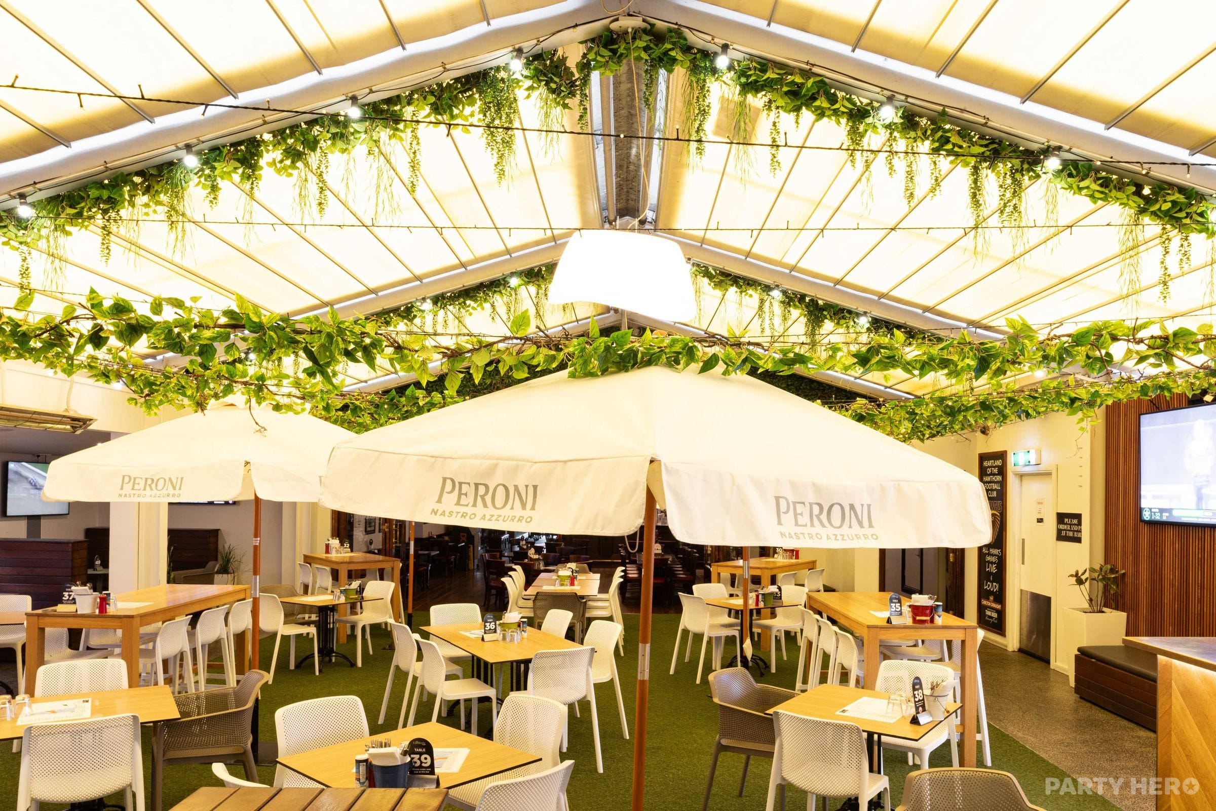 The Beer Garden at Glenferrie Hotel - party venue in Melbourne