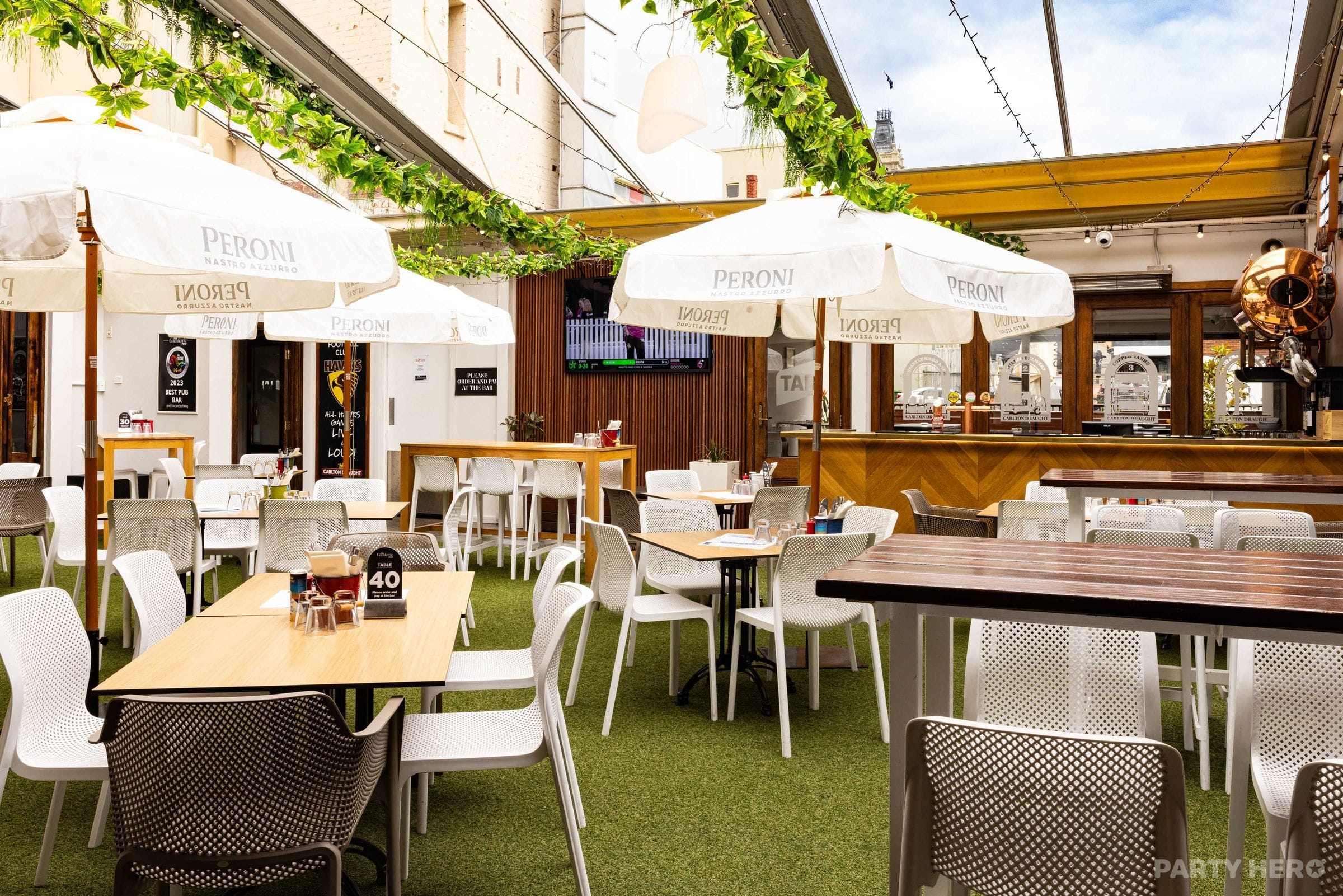 The Beer Garden at Glenferrie Hotel - party venue in Melbourne