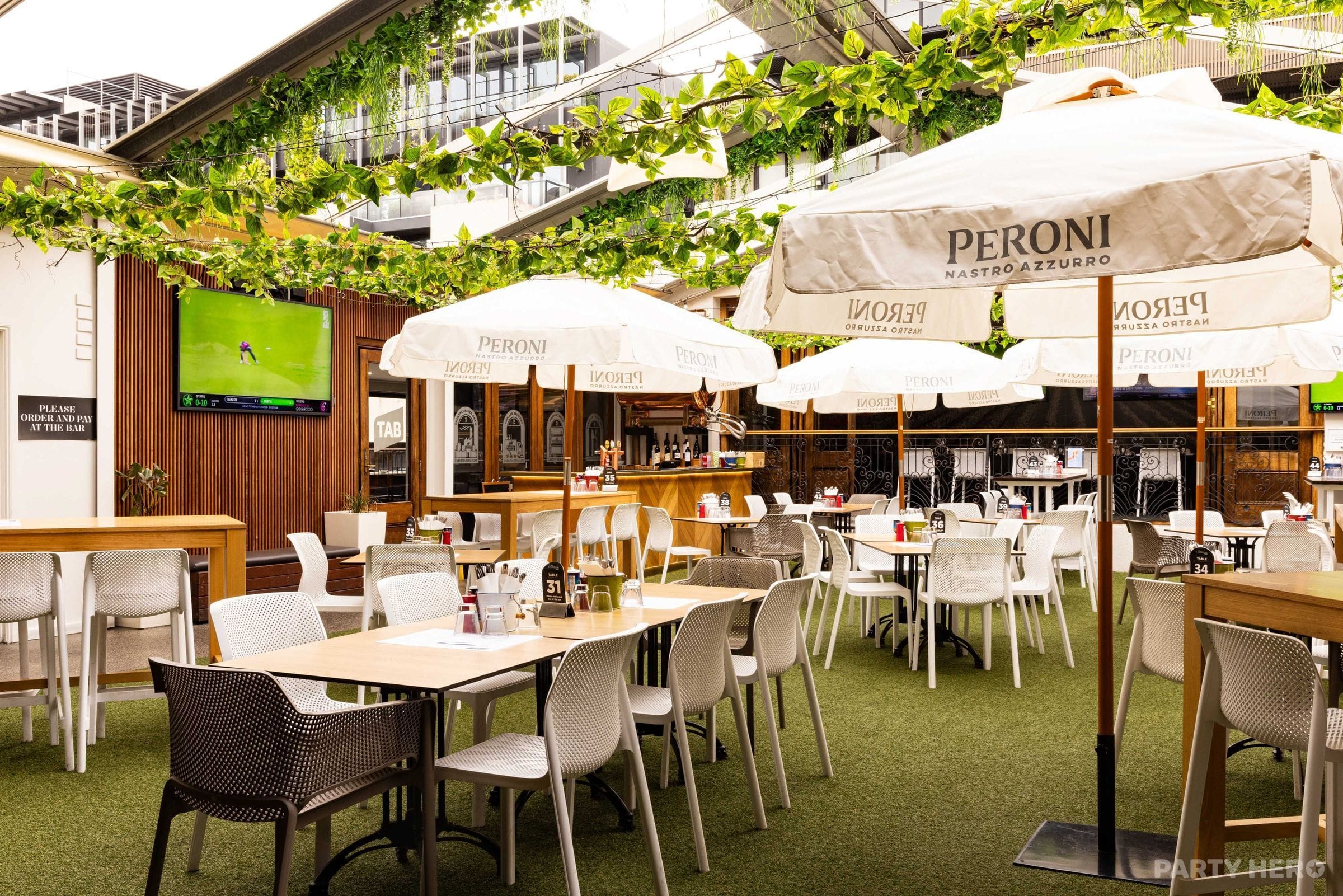 The Beer Garden at Glenferrie Hotel - party venue in Melbourne