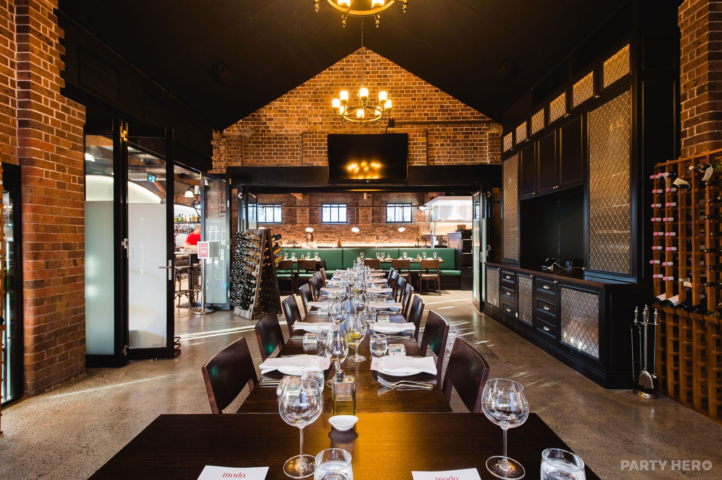 Moda Restaurant - party venue in Brisbane