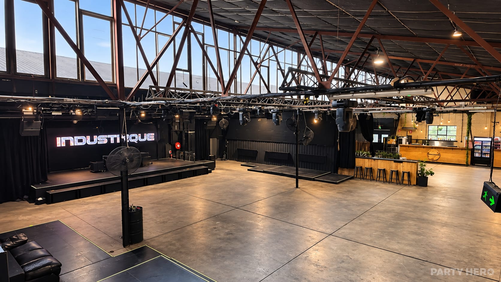 The Industrique - party venue in Melbourne