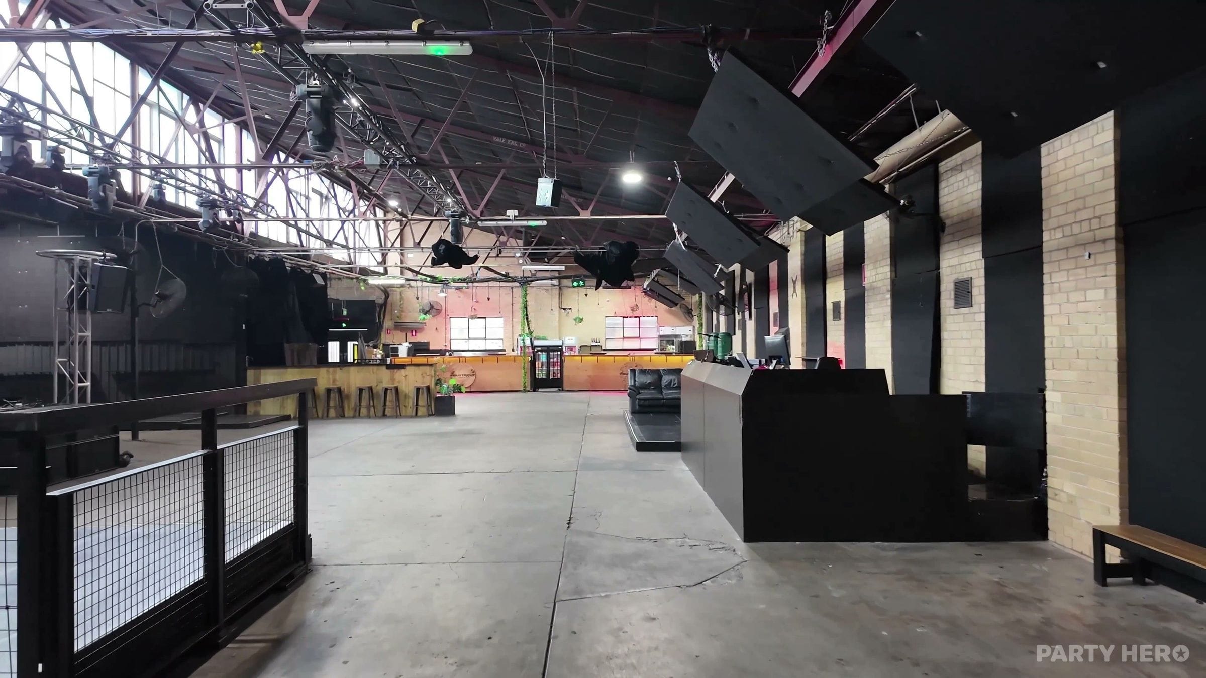 The Industrique - party venue in Melbourne