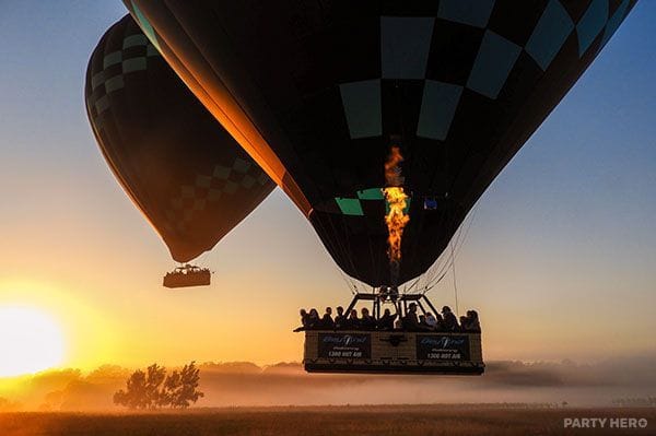 Beyond Ballooning - hot air balloon flights in the Hunter Valley