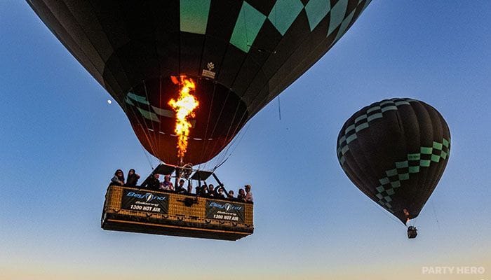 Beyond Ballooning - hot air balloon flights in the Hunter Valley