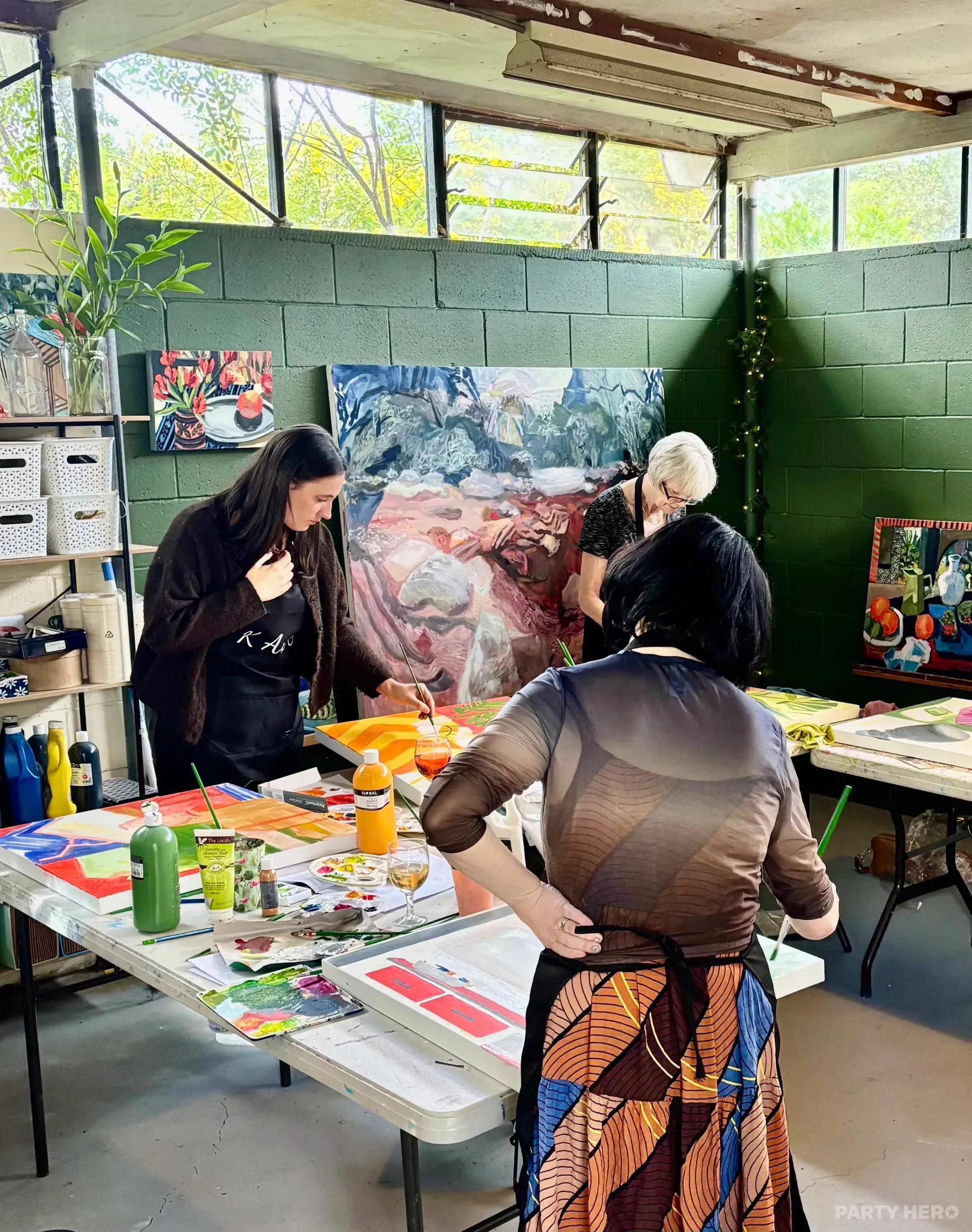 Green Door Studios - paint and sip in the Southern Highlands