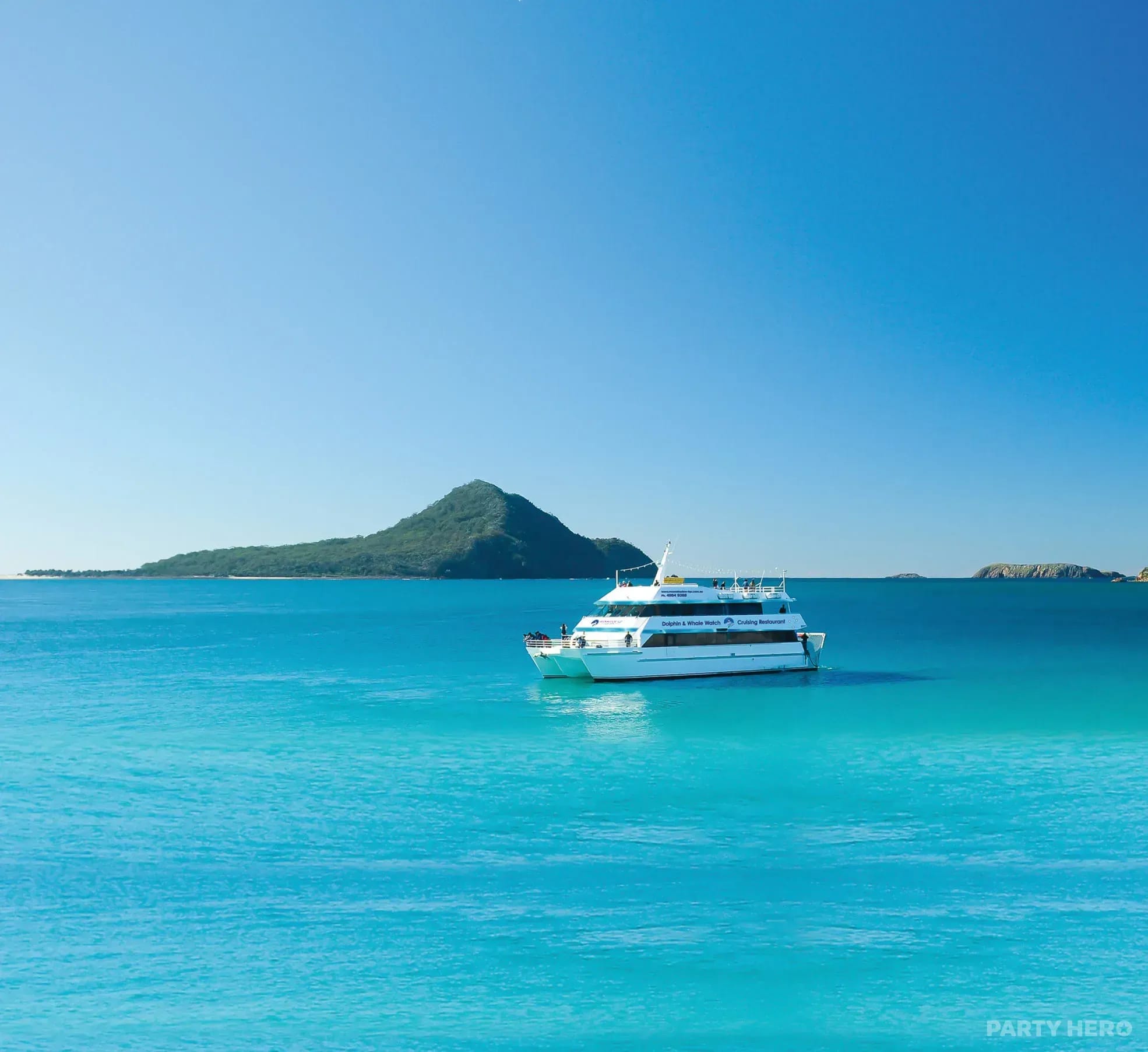 Moonshadow-TQC Cruises - private boat charter in Port Stephens