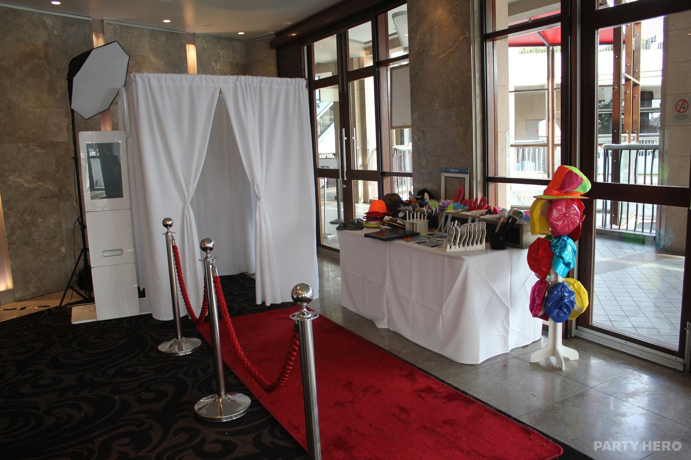 Hills Photo Booth activity in Sydney - group bookings