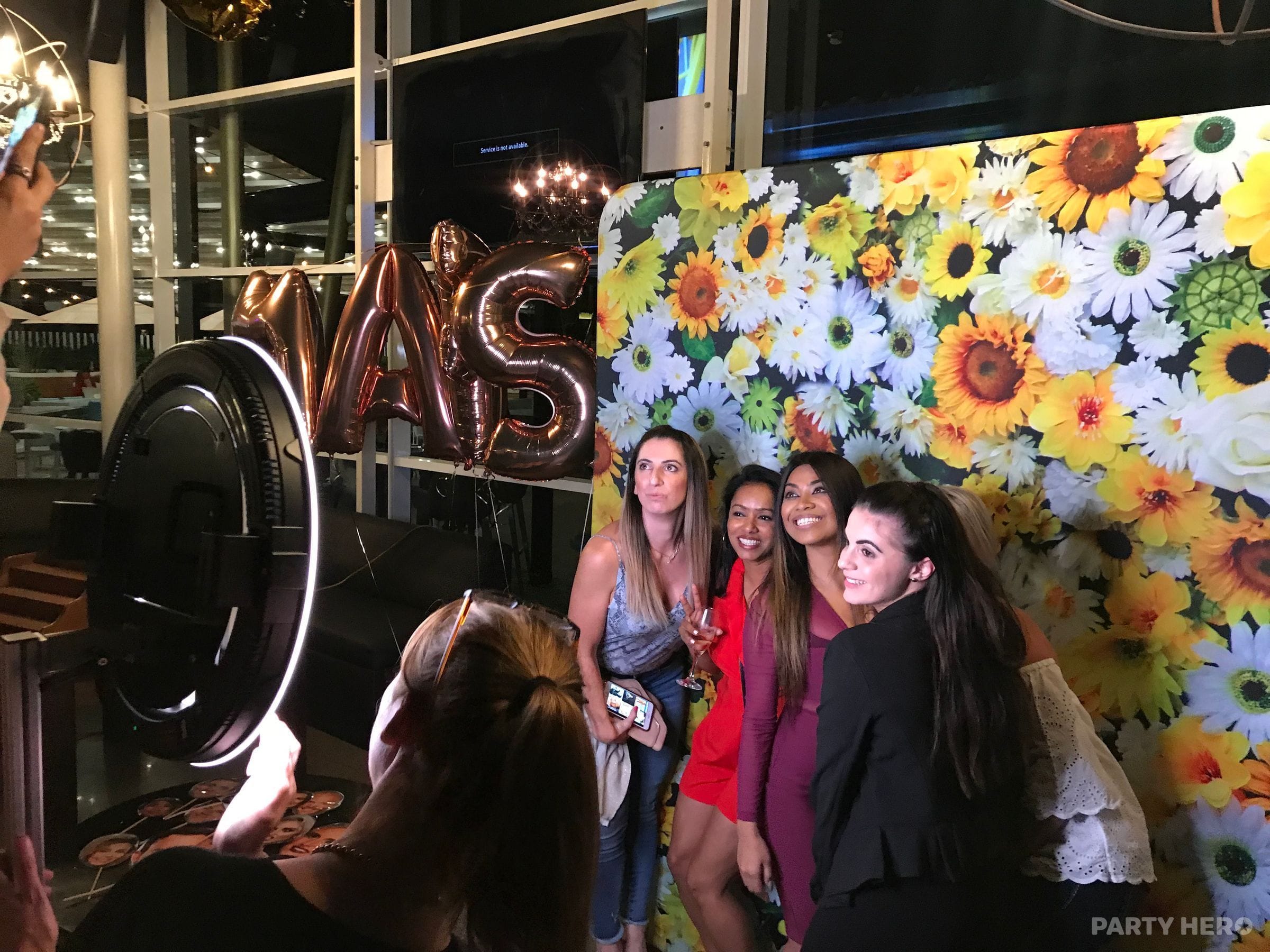 Hills Photo Booth activity in Sydney - group bookings