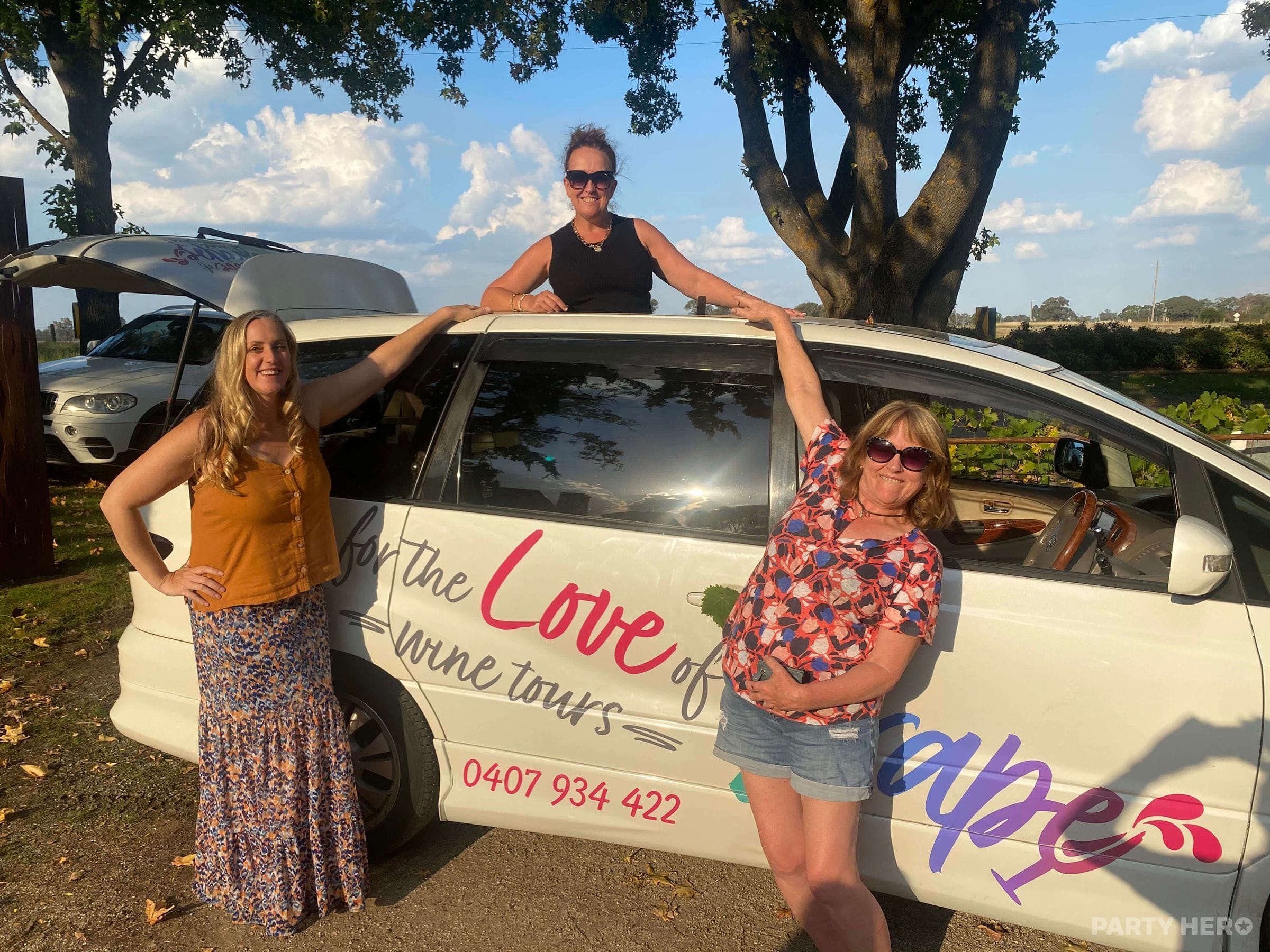 For the Love of Grape - party hire on the Mornington Peninsula