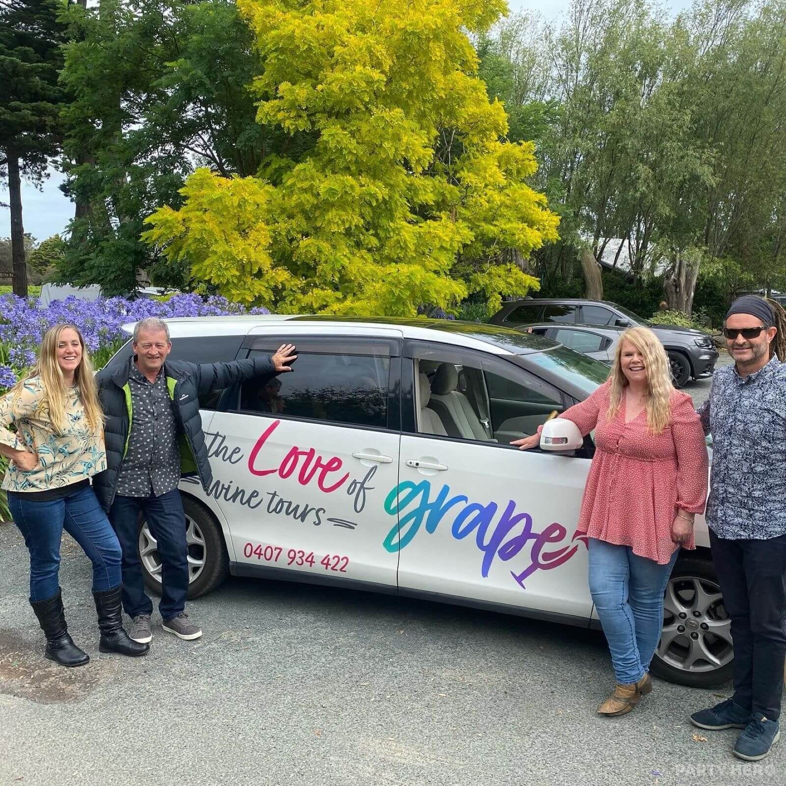 For the Love of Grape - party hire on the Mornington Peninsula