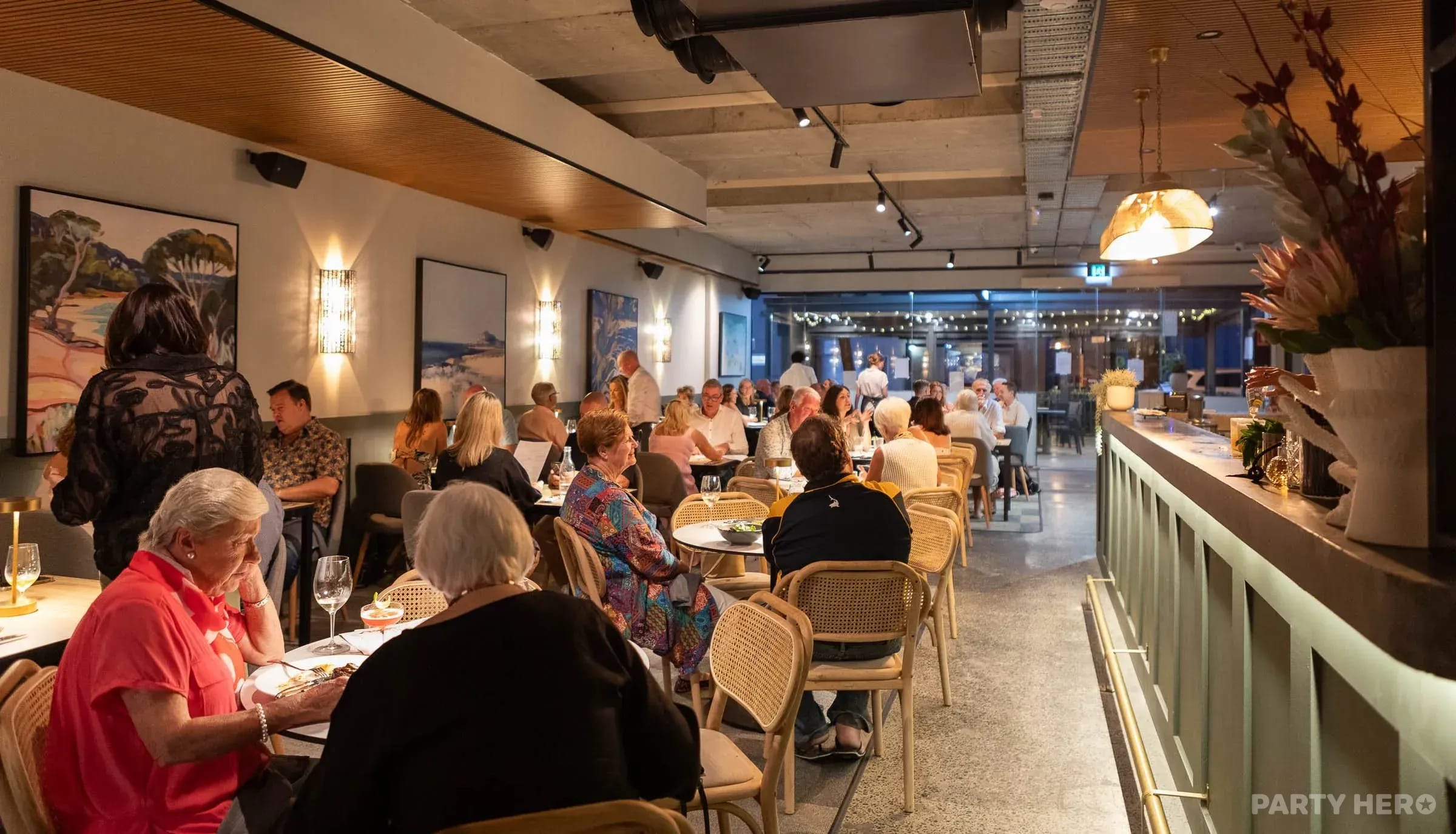 Coral Grill & Seafood - party venue on the Central Coast