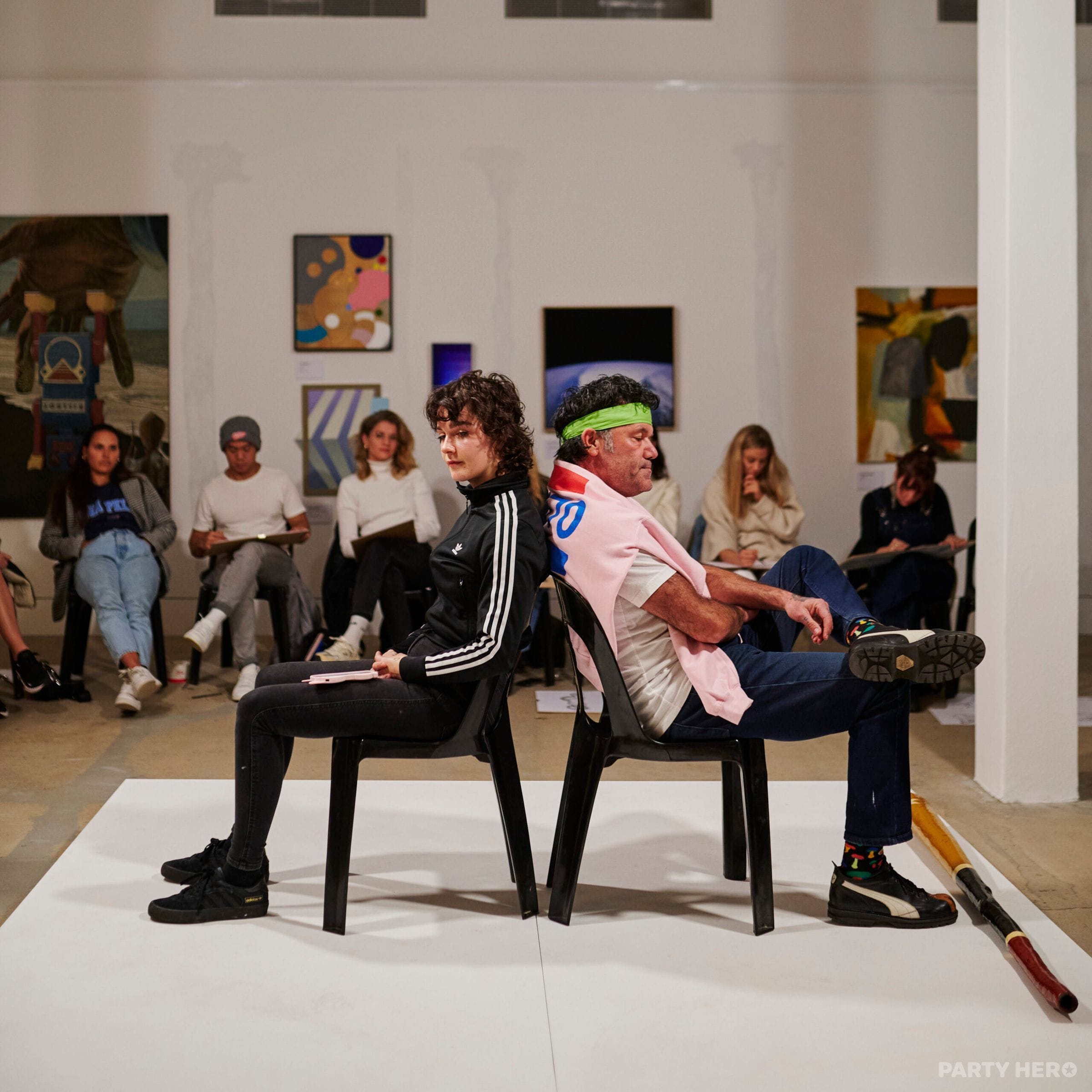 Gladdy Drawing Club life drawing in Sydney - group bookings