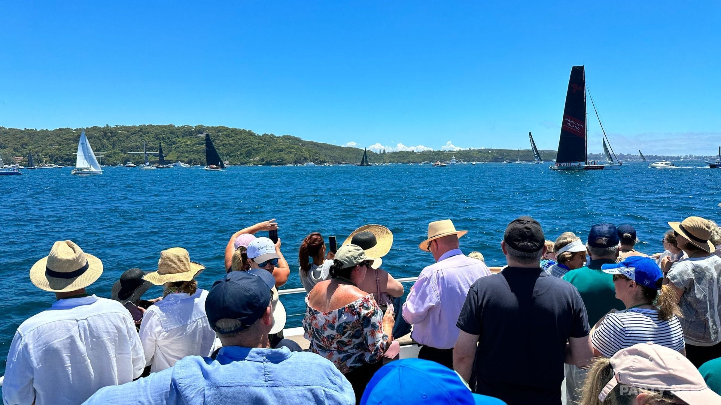 Eclipse - boats in Sydney