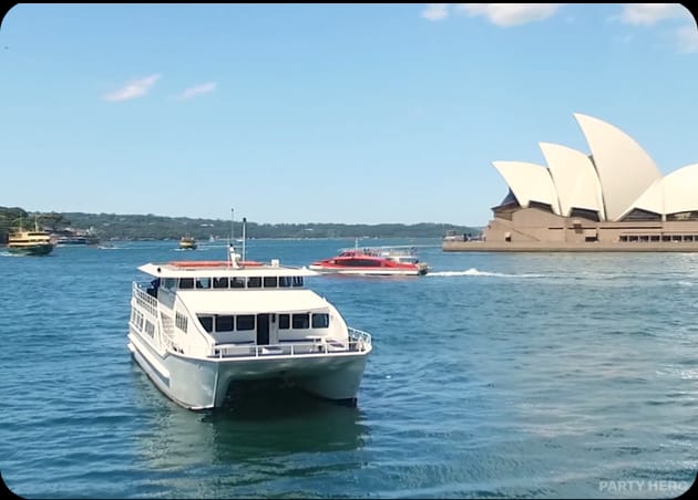 Eclipse - boats in Sydney