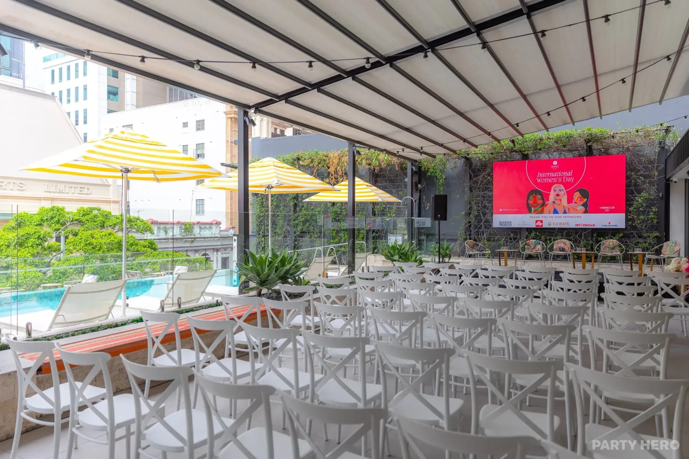 Hibiscus Room at Hibiscus Bar & Terrace - party venue in Brisbane