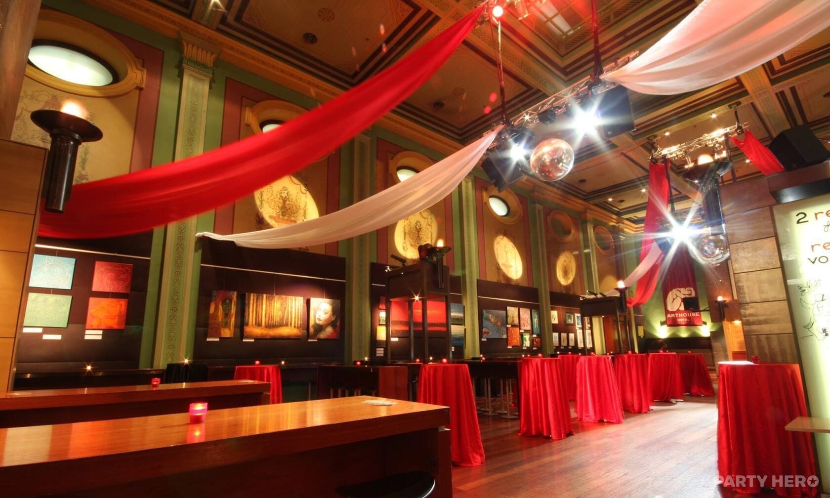 Rabbit Bar at The ArtHouse Hotel - party venue hire