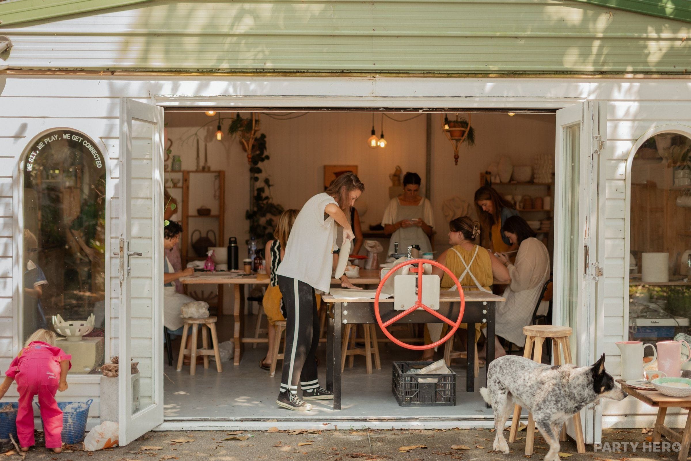 MUDDY Clay Play - paint and sip in Byron Bay