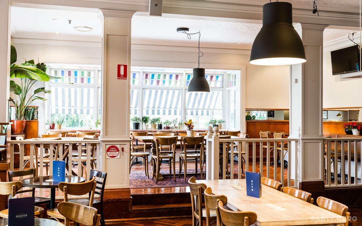 Dining Room at Bridgeview Hotel - party venue in Sydney