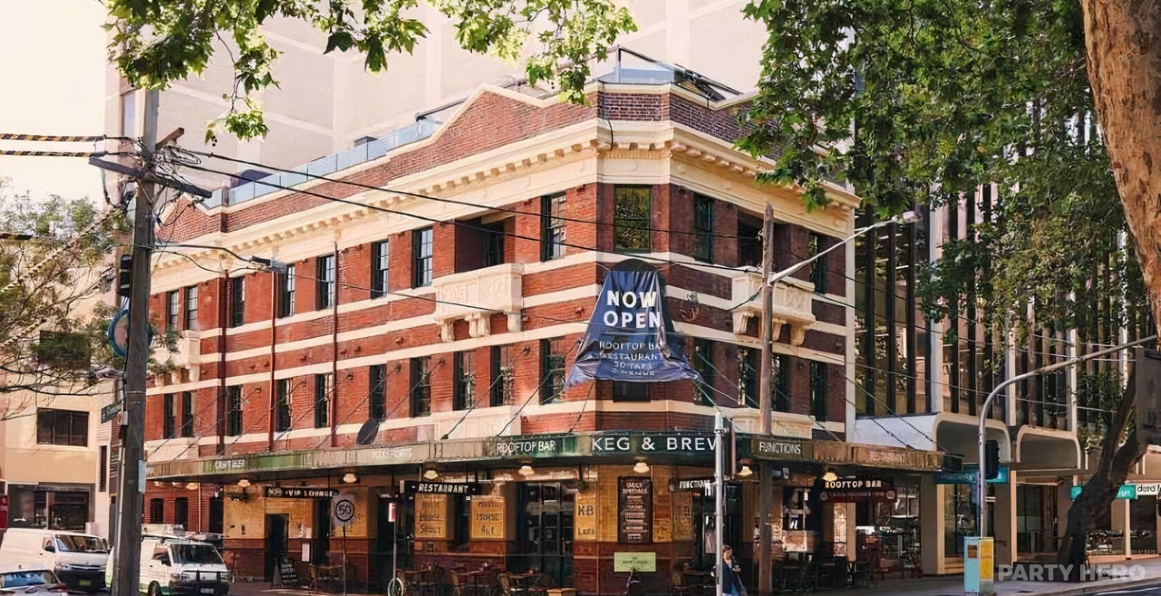 Level One at Keg & Brew Hotel - party venue hire