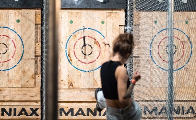 MANIAX Axe Throwing axe throwing in Sydney - group bookings