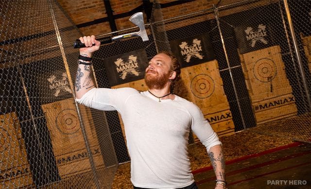 MANIAX Axe Throwing axe throwing in Sydney - group bookings