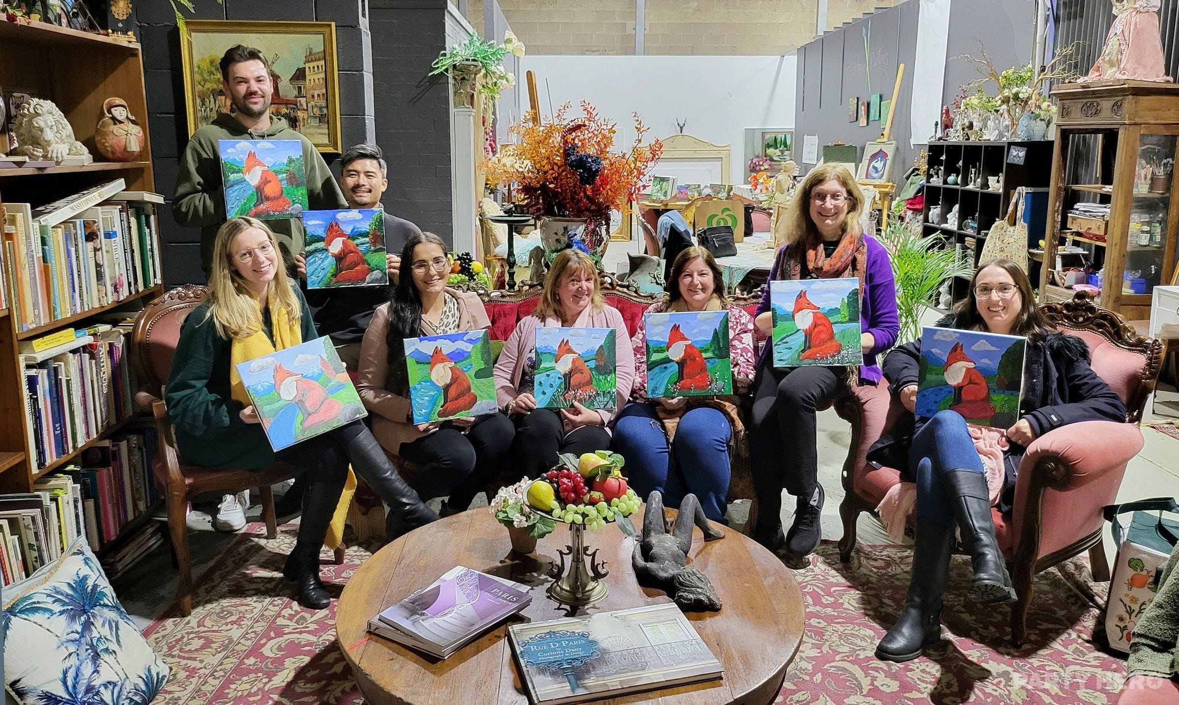 Art Cafe Bowral - paint and sip in the Southern Highlands