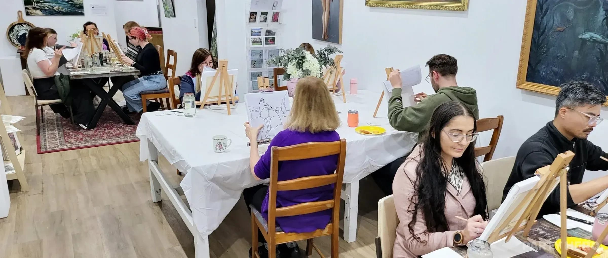 Art Cafe Bowral - paint and sip in the Southern Highlands