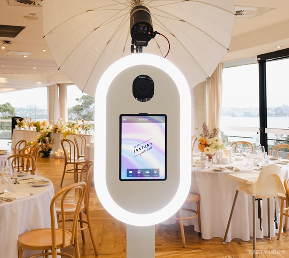 In An Instant Photo Booth activity in Sydney - group bookings