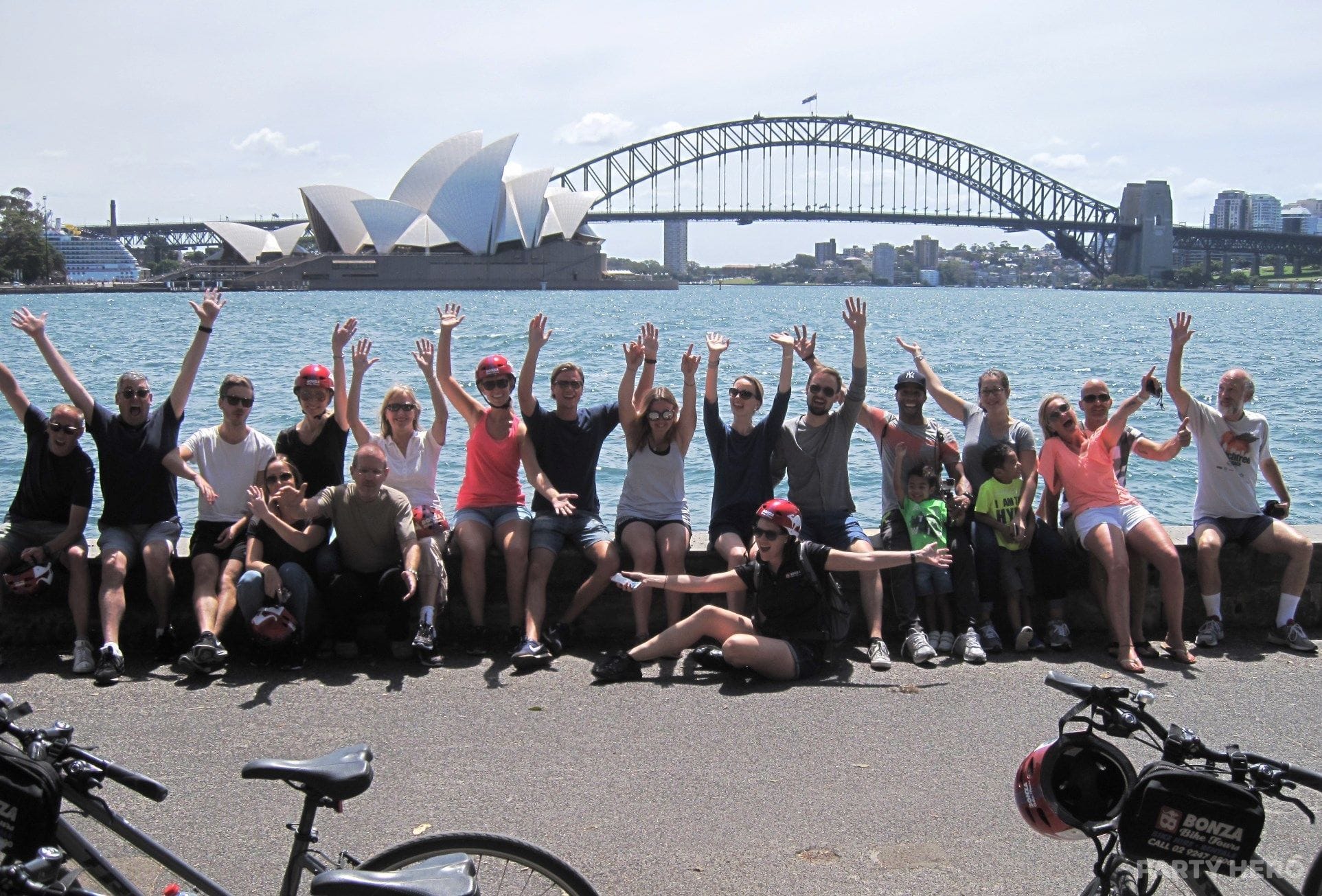 Bonza Bike Tours segway & e-bike tours in Sydney - group bookings