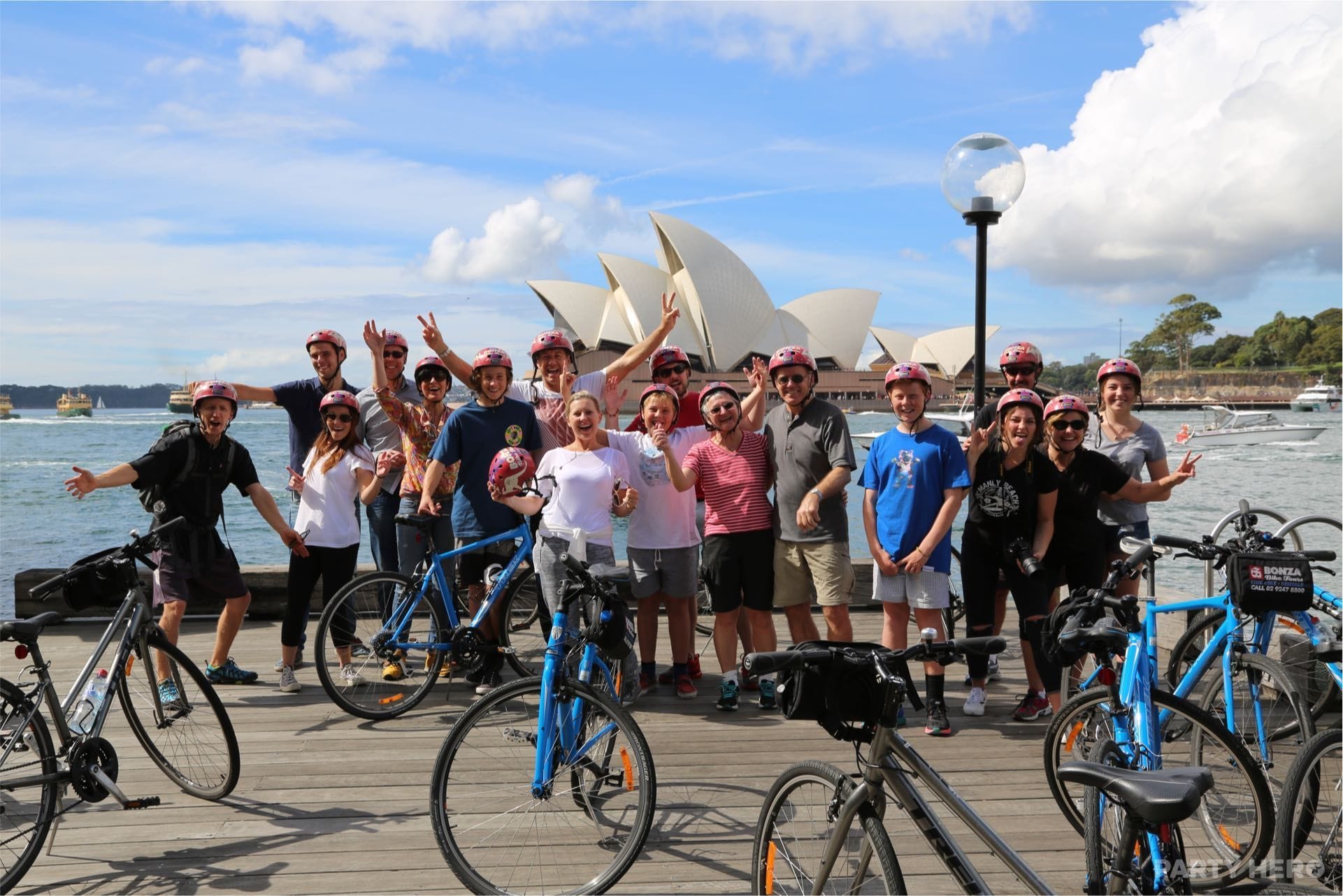Bonza Bike Tours segway & e-bike tours in Sydney - group bookings