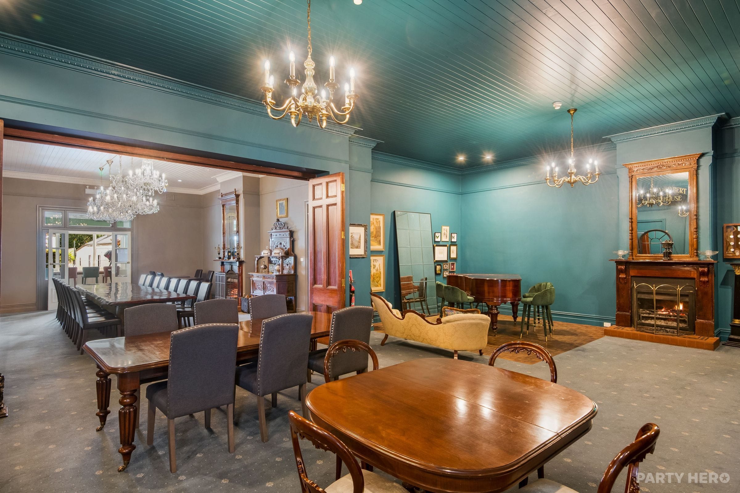 Victoria & Albert Guesthouse - party venue in the Blue Mountains