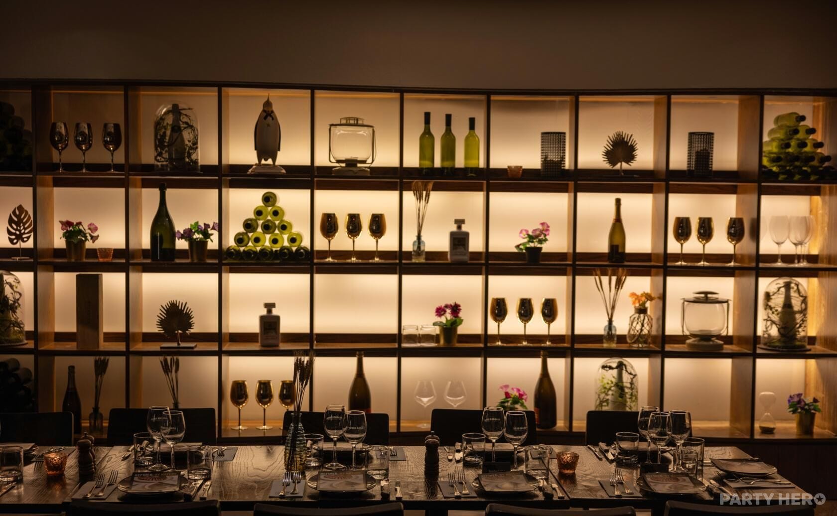 Sir Frank's Wine Room at Searock Grill - party venue hire